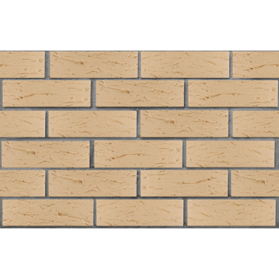 Кирпич облицовочный керамический ЛСР, 1НФ пустотелый, цвет: бежевый, рустик, М175, 250х120х65 мм