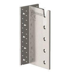 Потайная скоба HolzTechnic, Alumidi, 240 мм с отверстиями