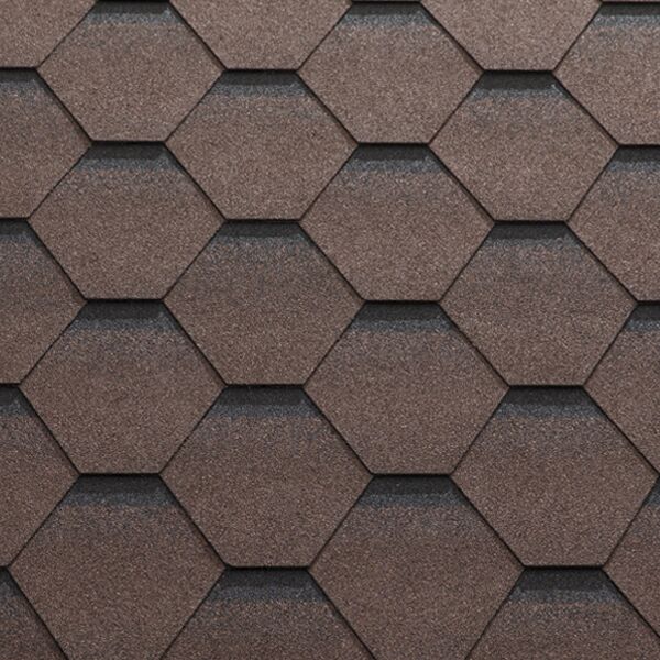 Битумная черепица, Katepal, Katrilly цвет: кора дерева, 3 м² / уп.