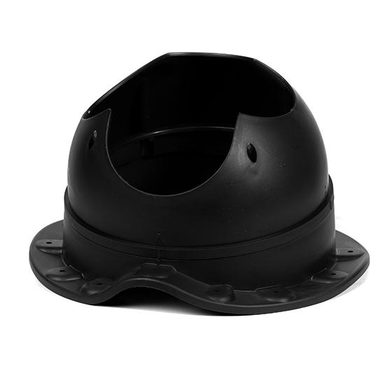 Основание для канализационной вент. трубы Krovent Base-VT Wave 110 мм черный