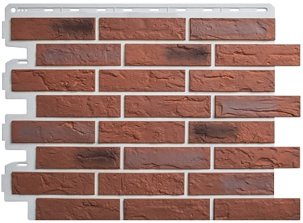 Фасадные панели Альта Профиль, Рижский кирпич, 800 х 590 мм цвет: 04