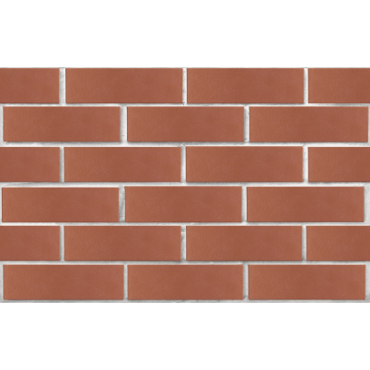 Кирпич облицовочный керамический ЛСР, 1НФ пустотелый, цвет: темно-красный, гладкий, М175, 250х120х65 мм