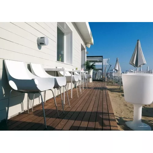 Террасная доска Термоясень 92 мм, пазы Profix2, Гладкая