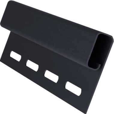 Финишная планка пвх, Grand Line, L=3000 мм серия Premium Acryl, цвет: графит