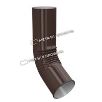 Колено сливное Ø150 мм, Металл Профиль Проект, PE, RAL 8017