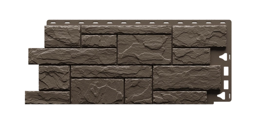 Фасадные панели Docke Сланец, 1052х432 мм Standart, цвет: Куршевель