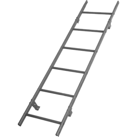 Лестница кровельная, универсальная Roofsystems Elite 400, L=1800 мм RAL 7004