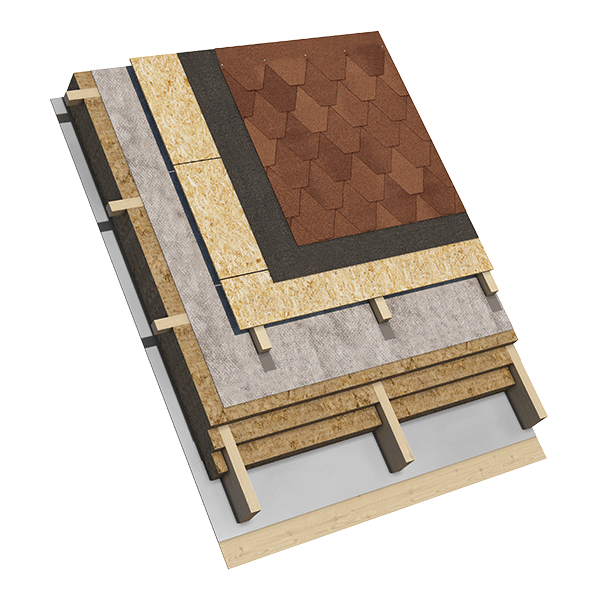 Битумная черепица Tegola Business Unica, Veneto цвет: granito 454, 2.86 м² / уп.