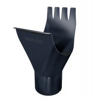 Воронка желоба, Grand Line Ø 125/90 мм, RAL 7024