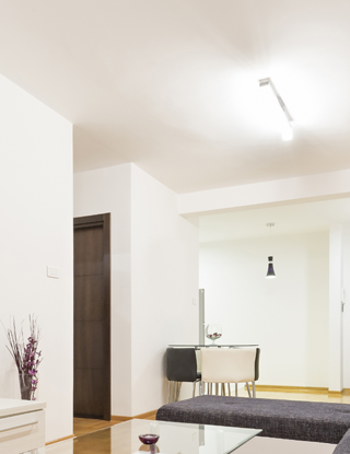 Краска для потолка TEKS Profi, гл/мат, супербелая, 9 л Цвет: колеровка