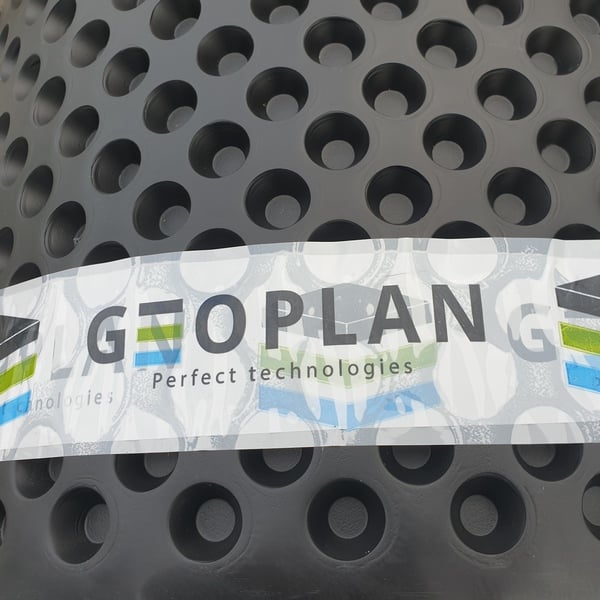 Geoplan Eco, мембрана профилированная, 2х20 м, 40 м²