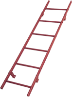 Лестница кровельная для фальцевой кровли Roofsystems Elite 400, L=1800 мм RAL 3011