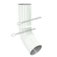 Колено сливное Ø150 мм, Металл Профиль Проект, PE, RAL 9003