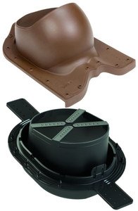 Проходной элемент Vilpe, Nera 2K шоколадный