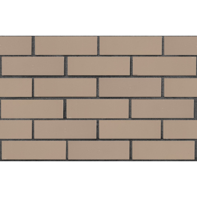 Кирпич облицовочный керамический ЛСР, 1НФ пустотелый, цвет: серый, гладкий, М175, 250х120х65 мм