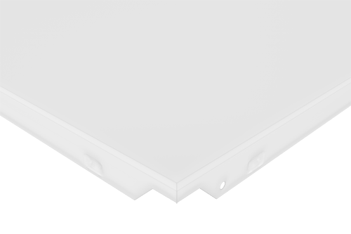 Потолочная кассета алюминиевая Grand Line, Tegular 45°, закрытого типа, 600х600 мм 0.5 мм, Al, белый