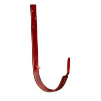 Крюк желоба длинный, Grand Line Ø 125 мм, RAL 8004