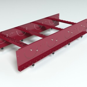 Лестница кровельная маршевая, универсальная Roofsystems Prestige Next, 660 мм, L=1200 мм RAL 3005