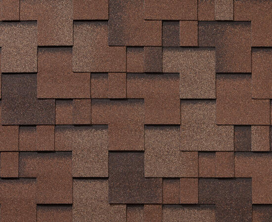 Битумная черепица RoofShield, Классик, модерн цвет: дымчатый кварц, 3 м² / уп.