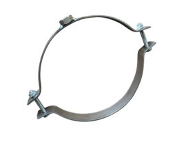 СЗ Охват с гайкой М10, Ø 150 мм грунт, без цвета