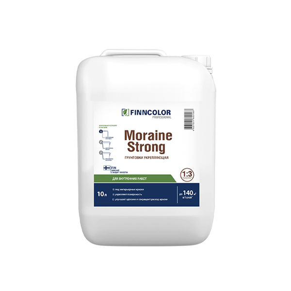 Грунтовка укрепляющая Finncolor Moraine strong, уп 5 л