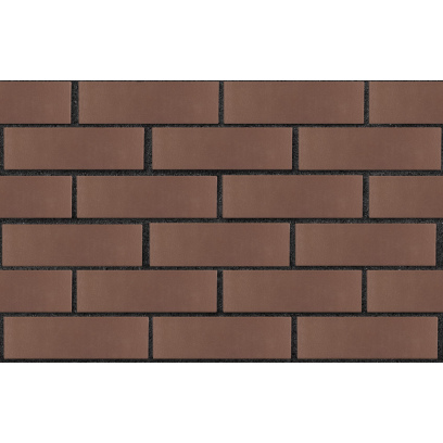 Кирпич облицовочный керамический ЛСР, 1НФ пустотелый, цвет: темно-коричневый, гладкий, М175, 250х120х65 мм