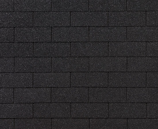 Битумная черепица RoofShield, Фемили Eco Lite, американ цвет: графитно-черный, 3 м² / уп.