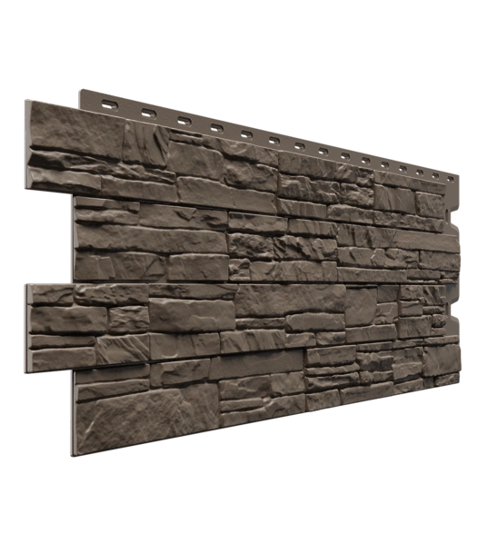 Фасадные панели Docke Алтай, 1196х426 мм Standart, цвет: шоколад