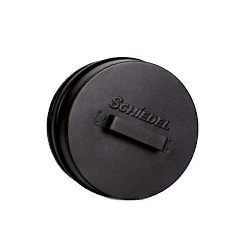 Заглушка тройника Schiedel Permeter, Ø300/350 мм черный
