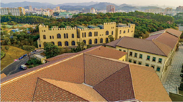 Керамическая черепица Rongguan Roman, цвет: медный