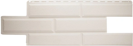 Фасадные панели Альта Профиль, Венеция ЭКО, 1260 х 460 мм цвет: белый