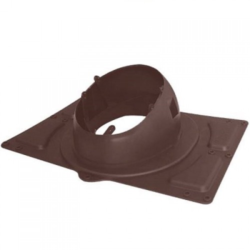 Основание для вент. трубы Krovent Base-VT, General универсальный 125/150 мм коричневый
