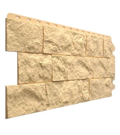 Фасадные панели Docke Fels, 1072х450 мм Premium, цвет: слоновая кость