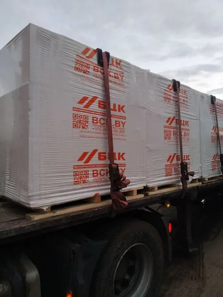 Газобетоный блок БЦК Орша D500, 300 мм, 600х250 мм