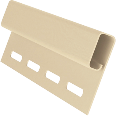 Финишная планка пвх, Grand Line, L=3000 мм серия Standart, цвет: ванильный