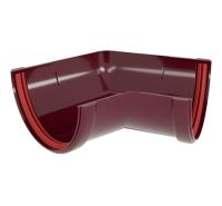 Угол желоба универсальный 135° пвх, Grand Line классик Ø 120 мм, цвет: бордо