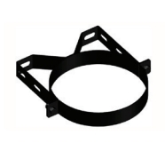 Хомут настенный раздвижной 50 мм Schiedel Permeter 25, Ø300/350 мм черный