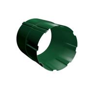 Соединитель трубы, Grand Line Ø 90 мм, RAL 6005