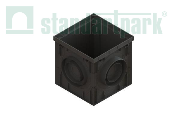 Дождеприемник Standartpark, PolyMax Basic, 300х300, h300, кл. А, арт: 8370-М