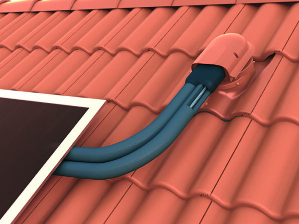 Проходной элемент Vilpe, Solar Tiili черный