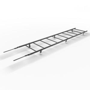 Лестница кровельная, универсальная Roofsystems Prestige 600, L=3000 мм RAL 7024