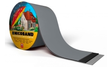 Технониколь Nicoband 20 см, герметизирующая самоклеящаяся лента, 10 м, цвет: темно-серый