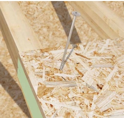 Шуруп для древесины оцинкованный HolzTechnic, TLL Ø8, L=220 мм