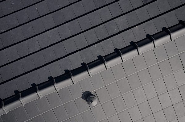 Керамическая черепица Tejas Borja TECH Flat 10, Graphit