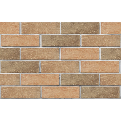 Кирпич облицовочный керамический ЛСР, 1НФ пустотелый, цвет: красный Флэш с пепельной посыпкой, рустик, М175, 250х120х65 мм