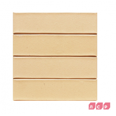 Кирпич облицовочный керамический ЛСР, 1НФ пустотелый, цвет: бежевый, гладкий, М175, 250х120х65 мм