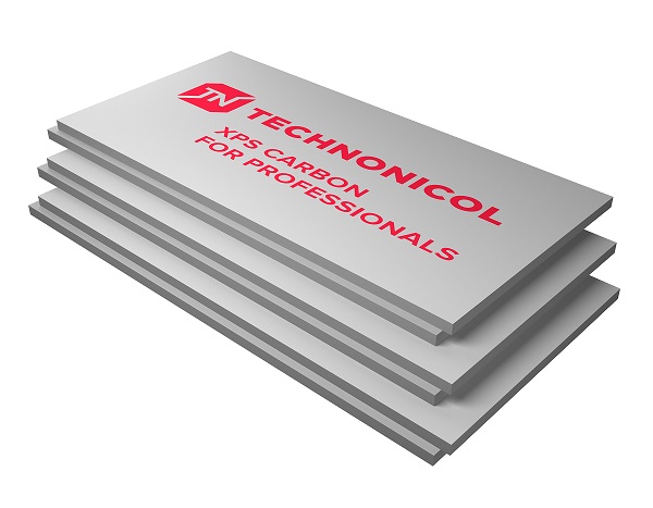 Технониколь, XPS Carbon Prof, 100х580х1180 мм L, 2.738  м², 0.274 м³ уп