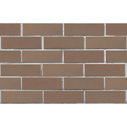 Кирпич облицовочный керамический ЛСР, 1НФ пустотелый, цвет: светло-коричневый Флеш Ультра, гладкий, М175, 250х120х65 мм