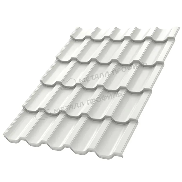 Металлочерепица МП, Трамонтана X 0.5 мм, Purman, RAL 9010