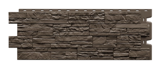 Фасадные панели Docke Алтай, 1196х426 мм Standart, цвет: шоколад